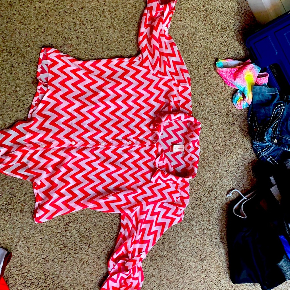 Large tank top cover shirt